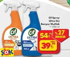 CİF SPREY ULTRA HIZ BANYO/MUTFAK